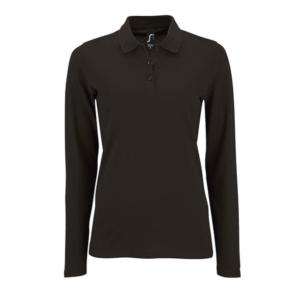 SOLS Womens/Ladies Perfect långärmad piképolotröja