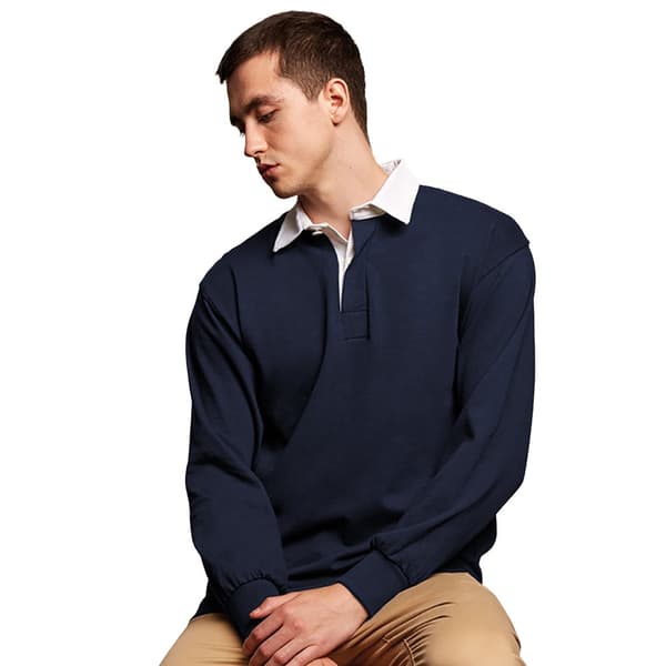 Front Row Mens Long Sleeve Sports Rugby Shirt