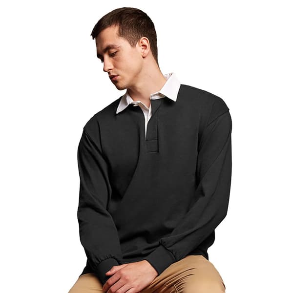 Front Row Mens Long Sleeve Sports Rugby Shirt