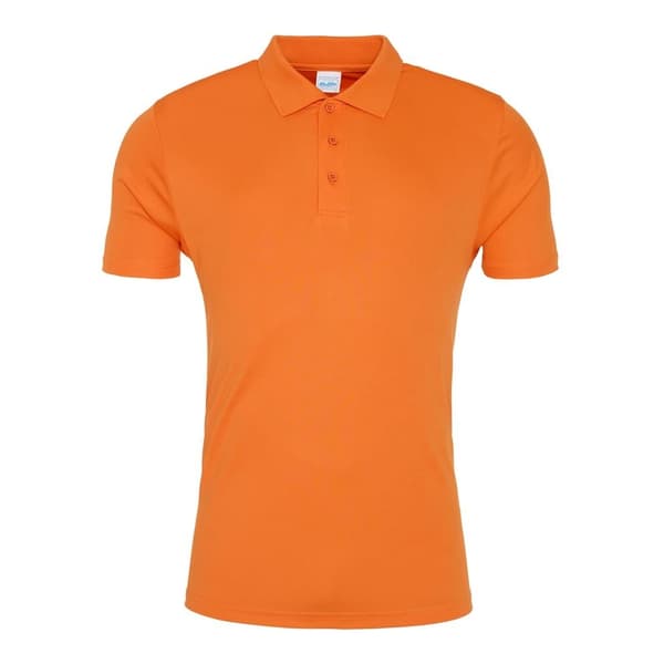 AWDis Just Cool Polo shirt för män i slät sportskjorta
