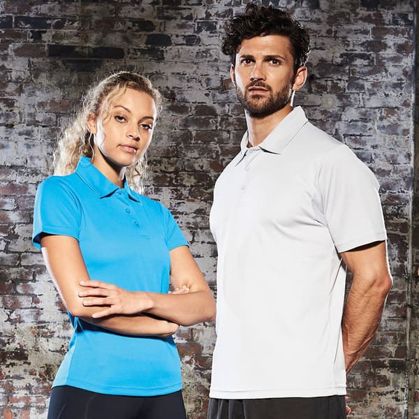 AWDis Just Cool Polo shirt för män i slät sportskjorta