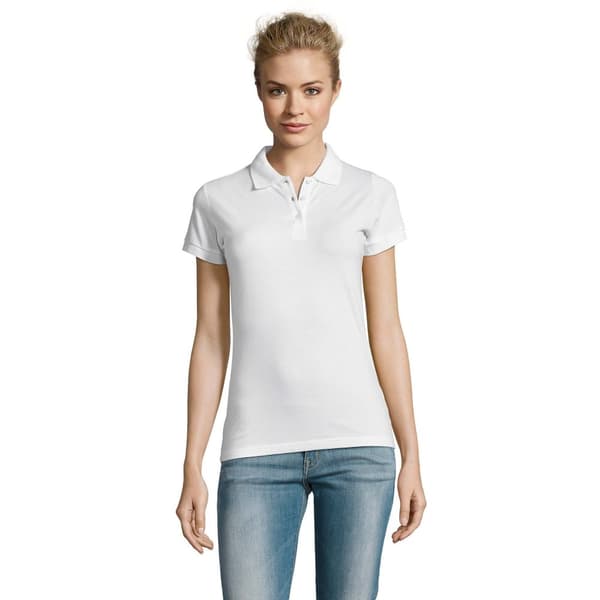 SOLS Perfect Pique kortærmet poloshirt med korte ærmer til kvinder/damer