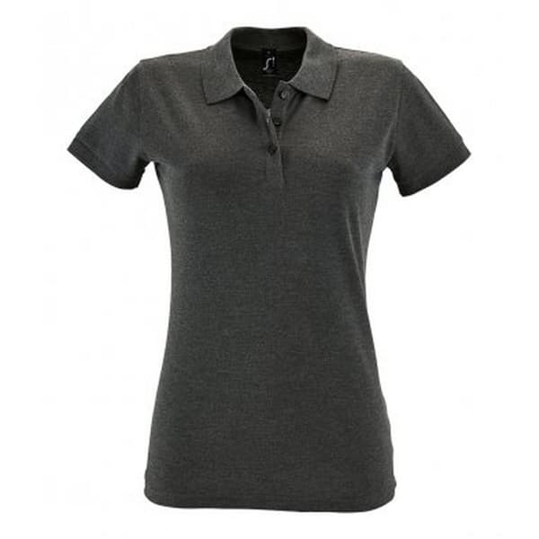 SOLS Perfect Pique kortærmet poloshirt med korte ærmer til kvinder/damer