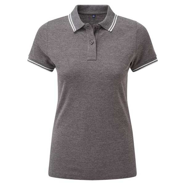 Asquith & Fox Womens/Ladies Classic Fit Tipped Polo