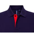 Pikkukuva 4 / 5: Asquith & Fox Mens Classic Fit Contrast Polo Shirt