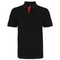 Miniatyrbilde 1 av 3: Asquith & Fox Mens Classic Fit Contrast Polo Shirt
