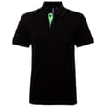 Miniatyrbilde 1 av 3: Asquith & Fox Mens Classic Fit Contrast Polo Shirt