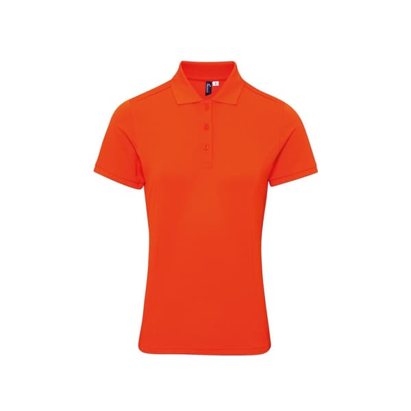Premier Coolchecker Plus Piqu-polo med CoolPlus til kvinder/damer