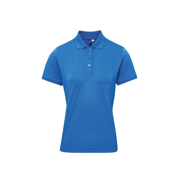 Premier Coolchecker Plus Piqu-polo med CoolPlus til kvinder/damer
