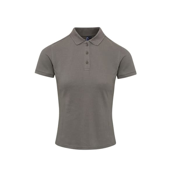 Premier Kvinnor/Damer Coolchecker Plus Piqu Polo med CoolPlus