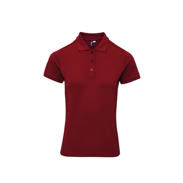 Premier Coolchecker Plus Piqu-polo med CoolPlus til kvinder/damer