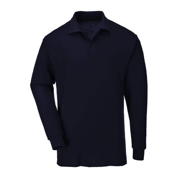 Casual Classic Mens Long Sleeve Polo