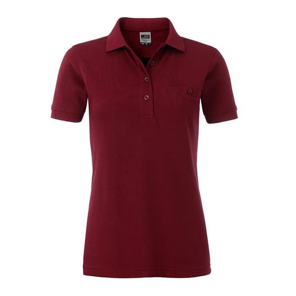 James and Nicholson Womens/Ladies Workwear Pocket Polo