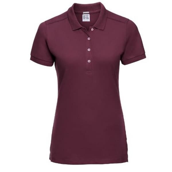 Russell Womens/Ladies Stretch Short Sleeve Polo Shirt