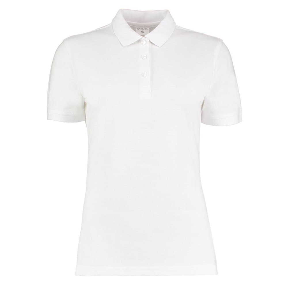 Kustom Kit Kvinnor/Ladies Slim Fit kortärmad polotröja
