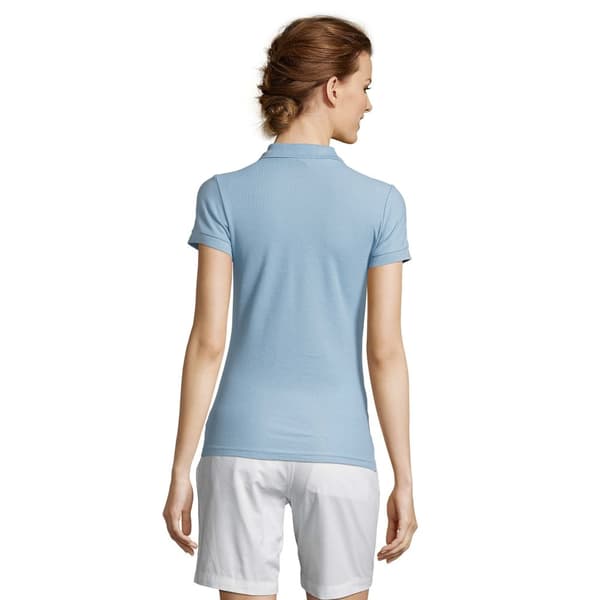 SOLS Womens/Ladies People Pique Short-Sleeved Polo Shirt
