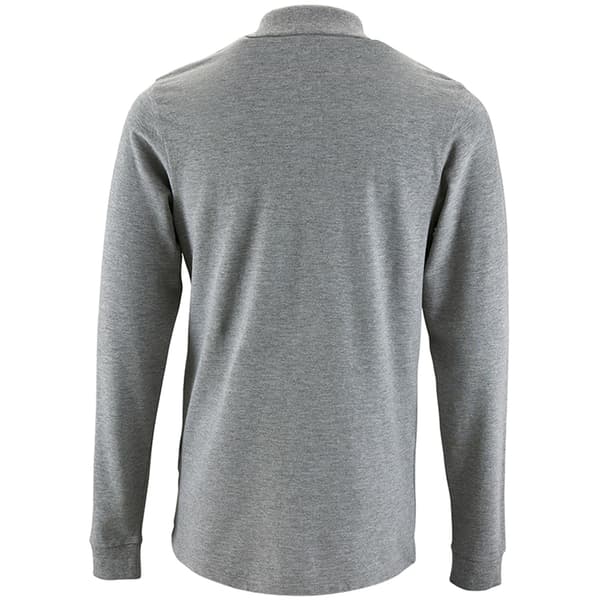 SOLS Mens Perfect Long Sleeve Pique Polo Shirt