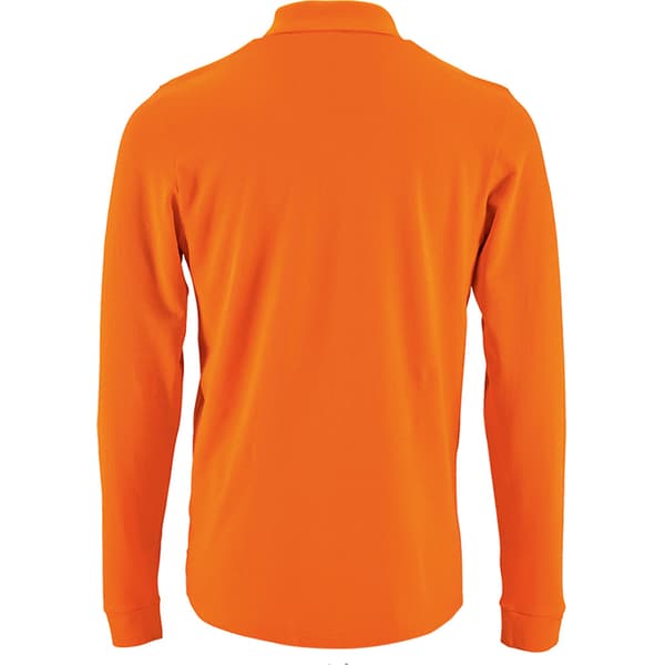 SOLS Perfect langærmet poloshirt med pique polo til mænd