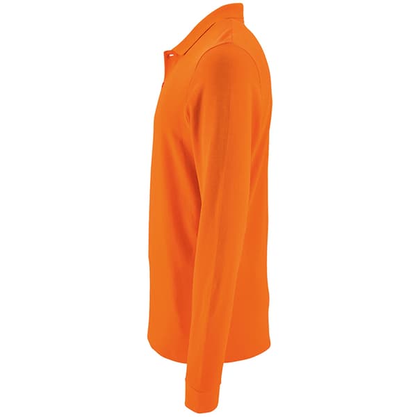 SOLS Perfect langærmet poloshirt med pique polo til mænd
