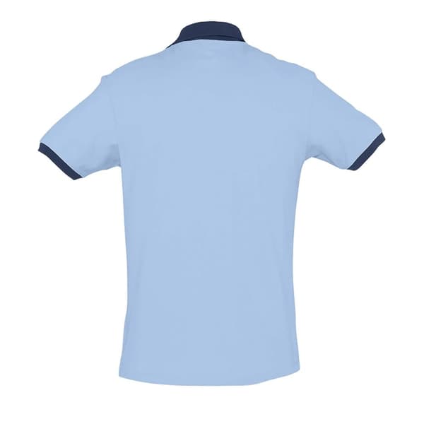 SOLS Prince Unisex Contrast Pique Short Sleeve Cotton Polo Shirt