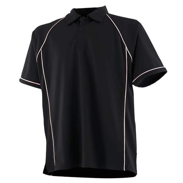 Finden & Hales Kids Unisex Piped Performance Sports Polo Shirt för barn