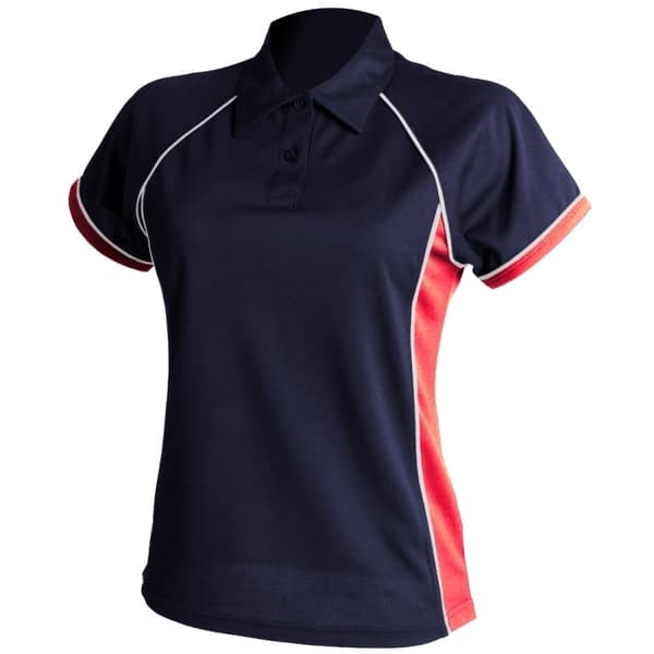 Finden & Hales Coolplus Piped Sports Polo Shirt för kvinnor