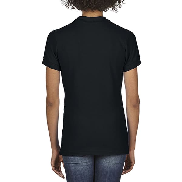 Gildan Softstyle Womens/Ladies kortärmad polotröja med dubbel piké