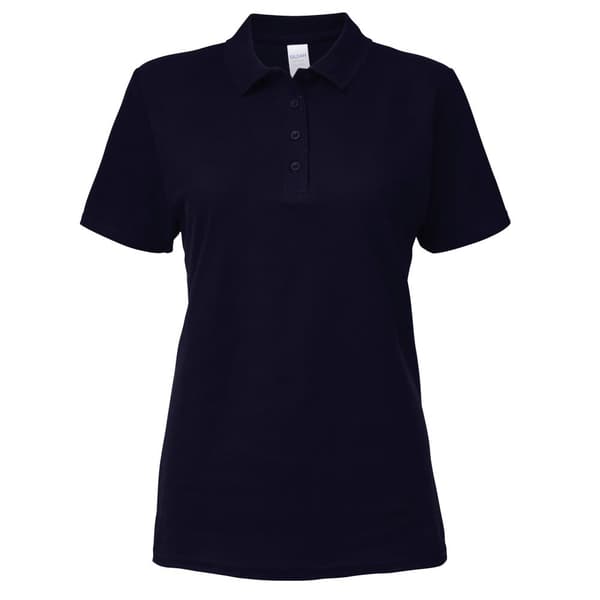 Gildan Softstyle Womens/Ladies kortärmad polotröja med dubbel piké