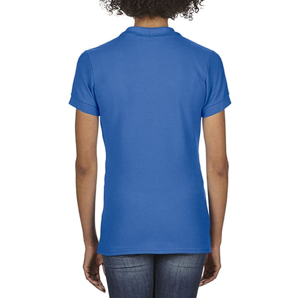 Gildan Softstyle poloshirt med kort ærme og dobbelt pique polo til kvinder/damer