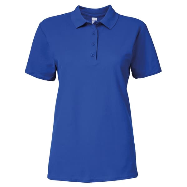 Gildan Softstyle poloshirt med kort ærme og dobbelt pique polo til kvinder/damer