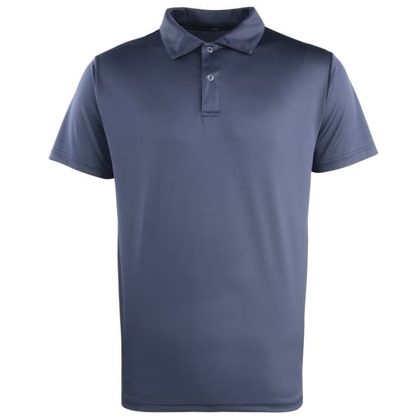Premier Unisex Coolchecker poloshirt med nitter med nitter