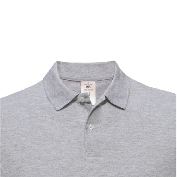 B&C ID.001 kortärmad polotröja för män