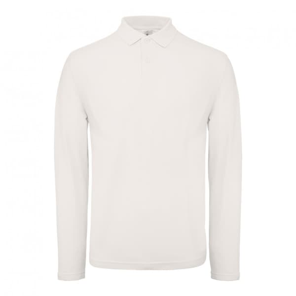 B&C ID.001 Polo med lång ärm för män (2 st.)