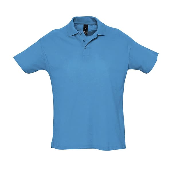 SOLS Summer II Pique kortærmet poloshirt til mænd