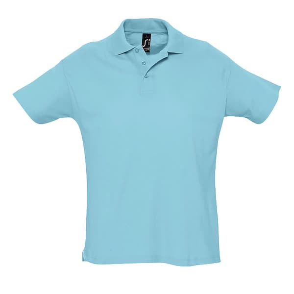 SOLS Summer II Pique kortærmet poloshirt til mænd