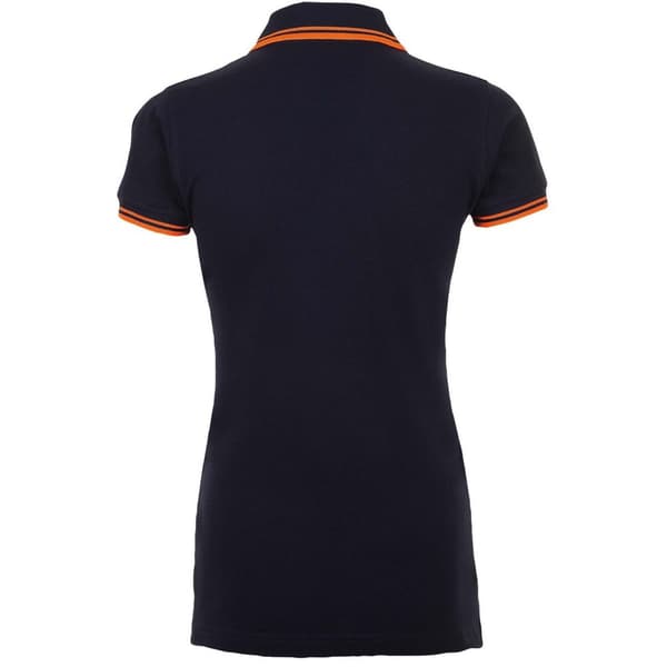SOLS Womens/Ladies Pasadena Tipped Short Sleeve Pique Polo Shirt med kort ärm