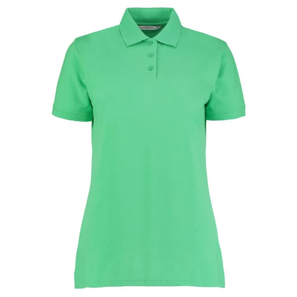 Kustom Kit Dame Klassic Superwash kortærmet poloshirt med korte ærmer Apple Green 10