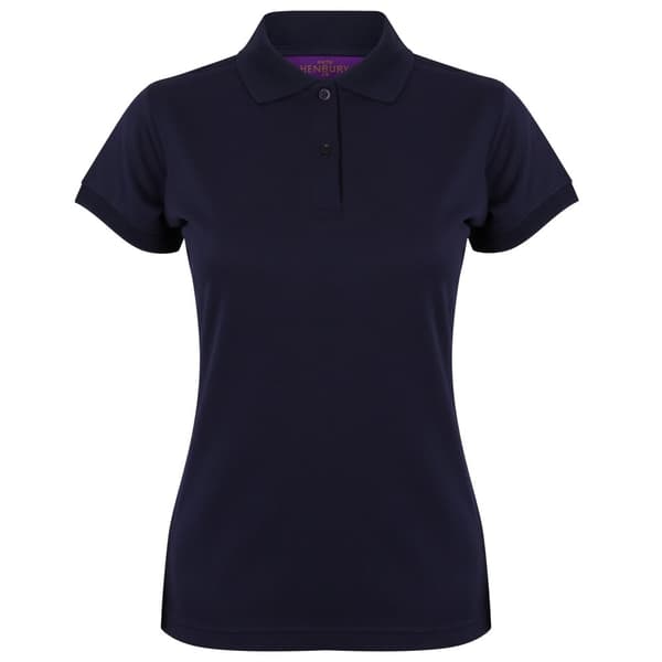 Henbury Womens/Ladies Coolplus® Fitted Polo Shirt