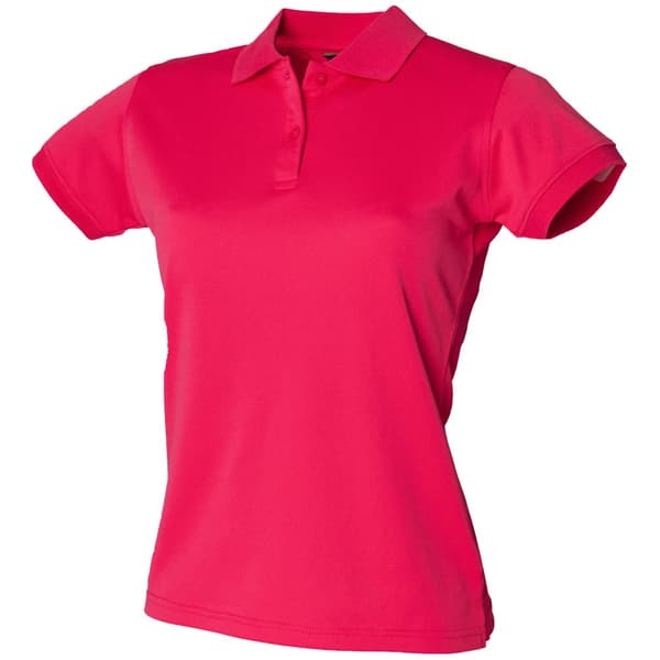 Henbury Womens/Ladies Coolplus® Fitted Polo Shirt