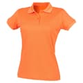 Pikkukuva 1 / 2: Henbury Womens/Ladies Coolplus® Fitted Polo Shirt