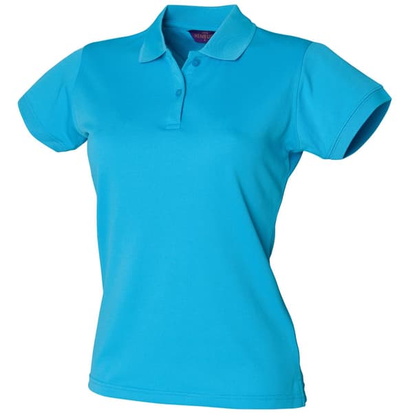 Henbury Womens/Ladies Coolplus® Fitted Polo Shirt