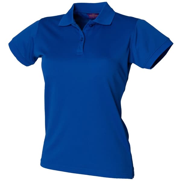 Henbury Womens/Ladies Coolplus® Fitted Polo Shirt
