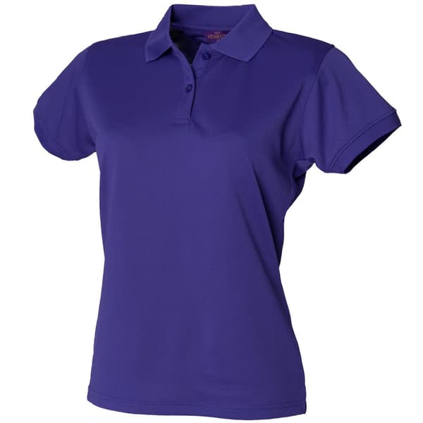 Henbury Womens/Ladies Coolplus® Fitted Polo Shirt