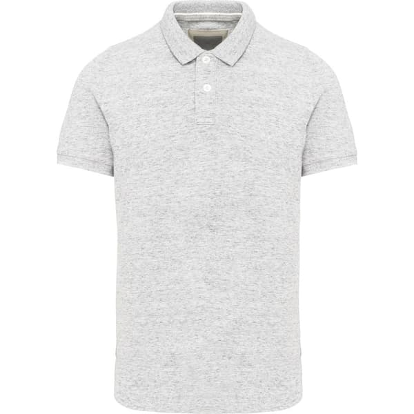 Kariban Vintage poloshirt til mænd