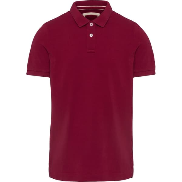 Kariban Vintage poloshirt til mænd