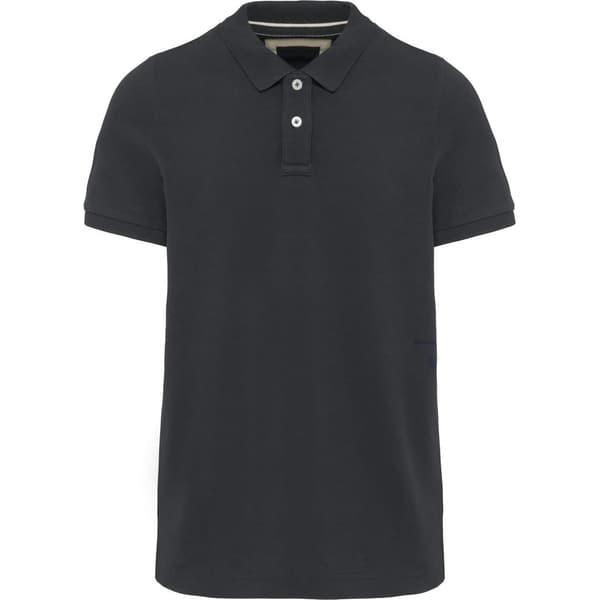 Kariban Vintage poloshirt til mænd