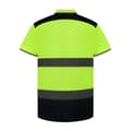 Miniatyrbillede 2 af 2: Yoko Unisex tofarvet kortærmet poloshirt med tofarvede poloer til voksne
