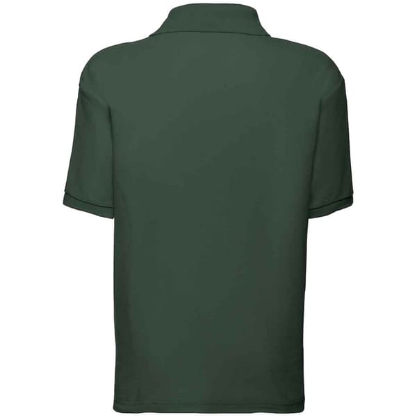 Fruit of the Loom Poloshirt i poly/bomulds-prikos til børn/børn