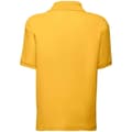 Miniatyrbillede 2 af 3: Fruit of the Loom Poloshirt i poly/bomulds-prikos til børn/børn