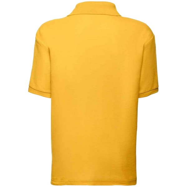 Fruit of the Loom Poloshirt i poly/bomulds-prikos til børn/børn